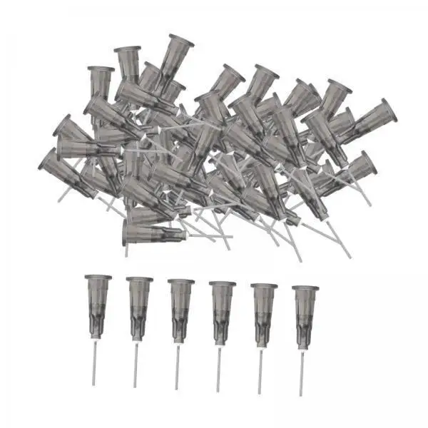 Craft Glue Applicator Tips Blunt Luer Lock Stainless Dispensing Pins for Resin Model Painting Repair