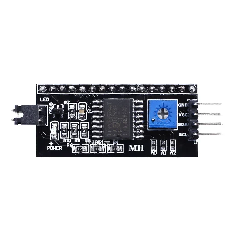 LCD1602 1602 modulo LCD blu/giallo schermo verde 16x2 caratteri Display LCD muslimex PCF8574 interfaccia IIC I2C 5V per arduino