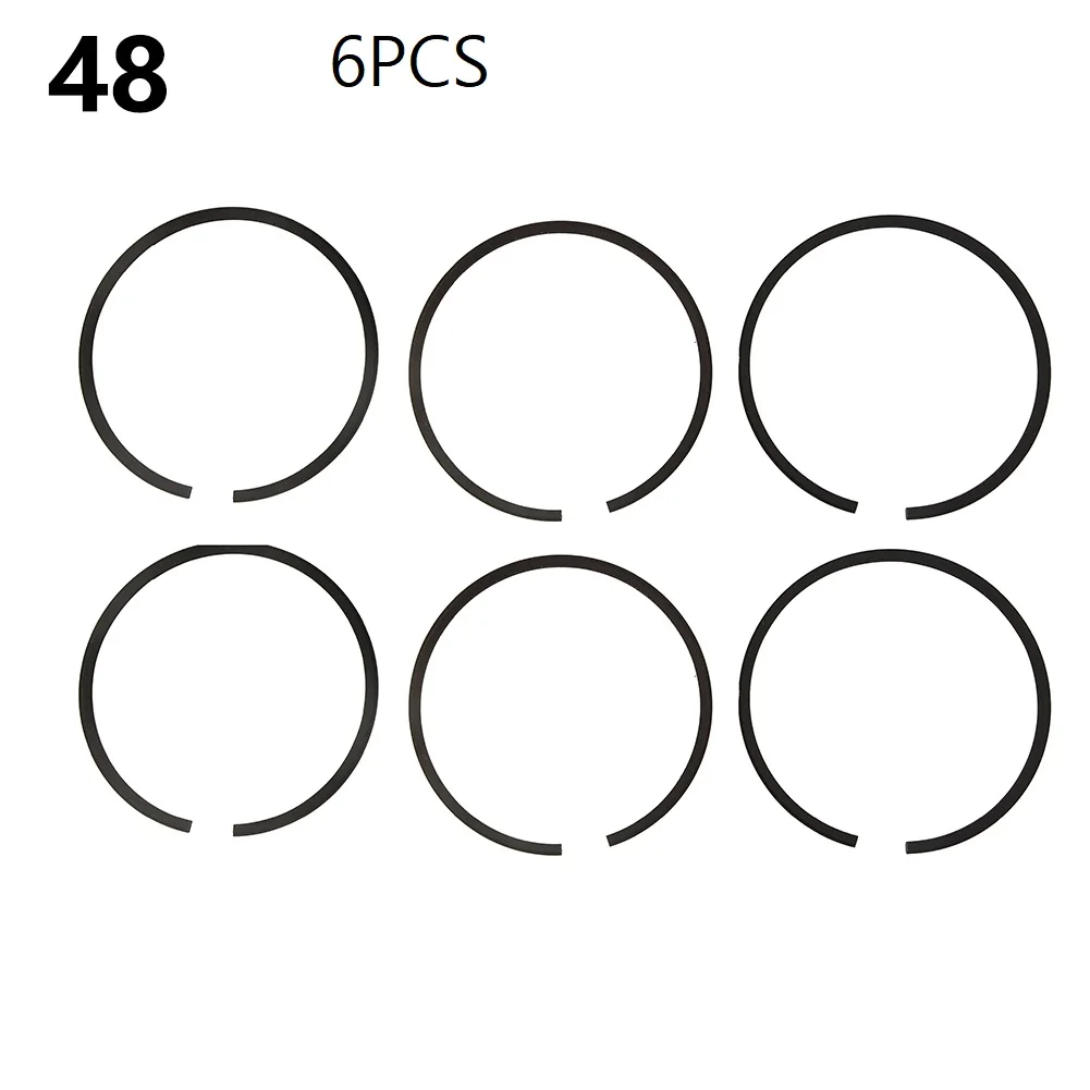 

Piston Ring Replacement Kit Includes Six Metal Oil Rings Specifically Designed for Air Compressors Model Numbers 50 49 & 51