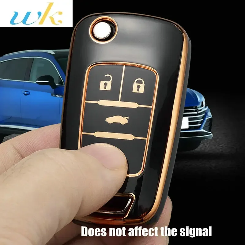 تصفيح حافظة مفاتيح السيارة من البولي يوريثان غطاء شل فوب لسيارة شيفروليه كروز أفيو تراكس شراع ماليبو كابتيفا أوبل فوكسهول أسترا J كورسا إنسيجنيا