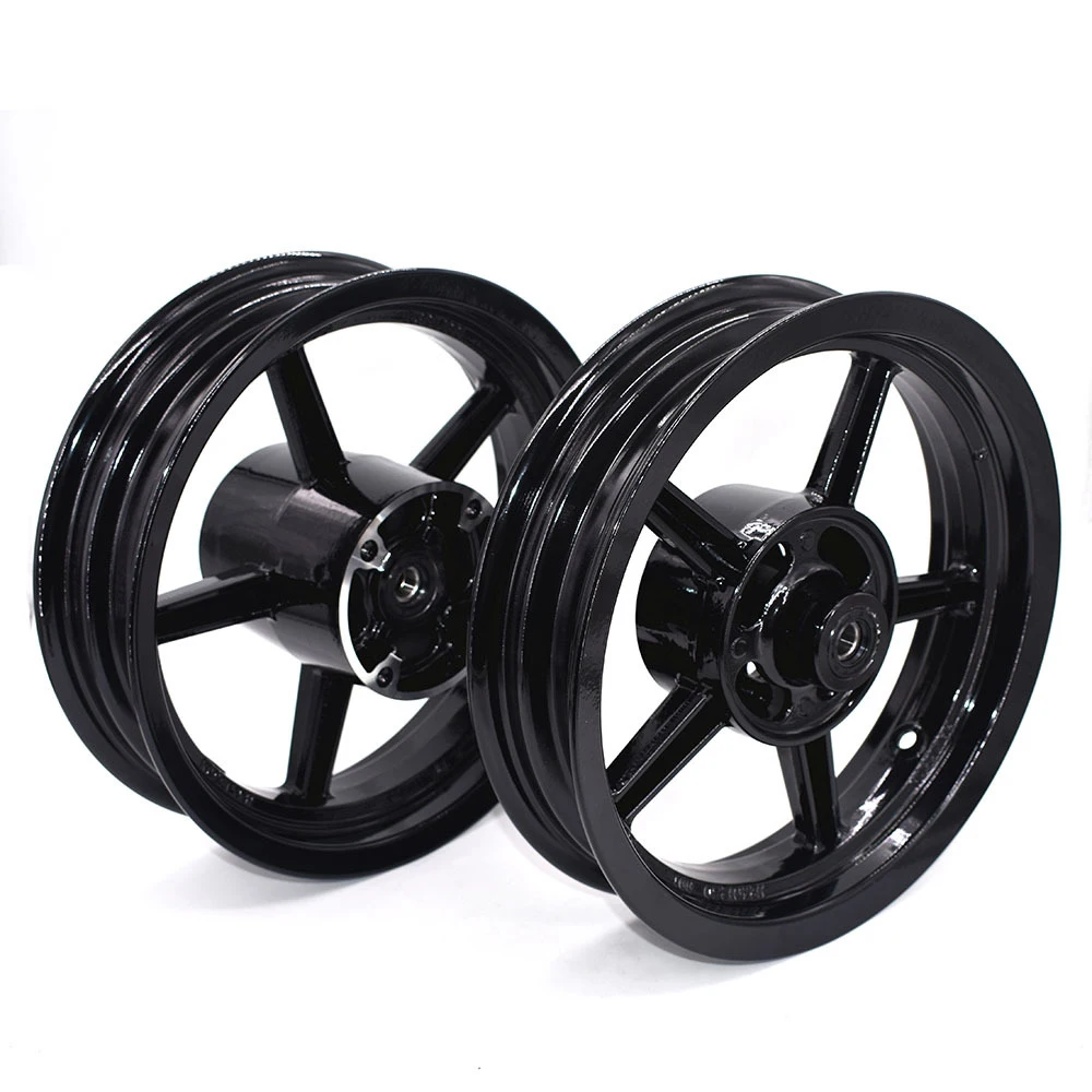 12inch Front 2.50-12 and Rear 3.00-12 4 fitting hole Rims Refitting For Dirt  Bike Vacuum Wheel Motorcycle beach ATV accessories