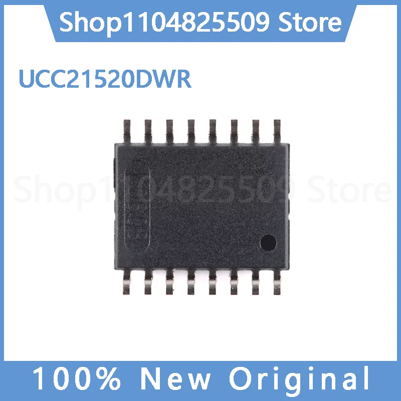 Picture 4: (5~30pcs) pcs 100% Original New UCC21520DWR — SOIC-16, Dual-Channel Isolated Gate Driver IC