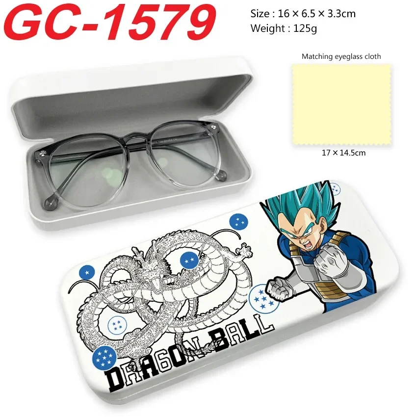 Dragon Ball Son Goku Glasses Storage Box Cartoon Anime Men\'s Women\'s Sunglasses Box Travel Portable Glasses Box Birthday Gift