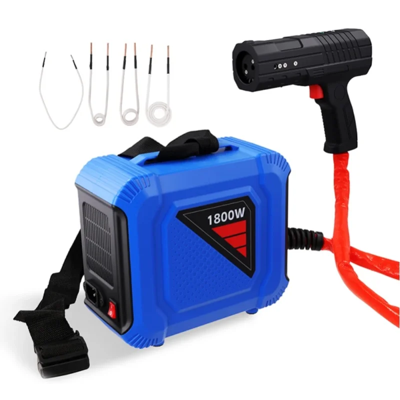 Podofo 1800W Mocny Magnetyczny Podgrzewacz Indukcyjny Ręczny do Użytku Domowego Bezpłomieniowy Podgrzewacz Indukcyjny do Odkręcania Śrub w Naprawach Samochodowych — 2