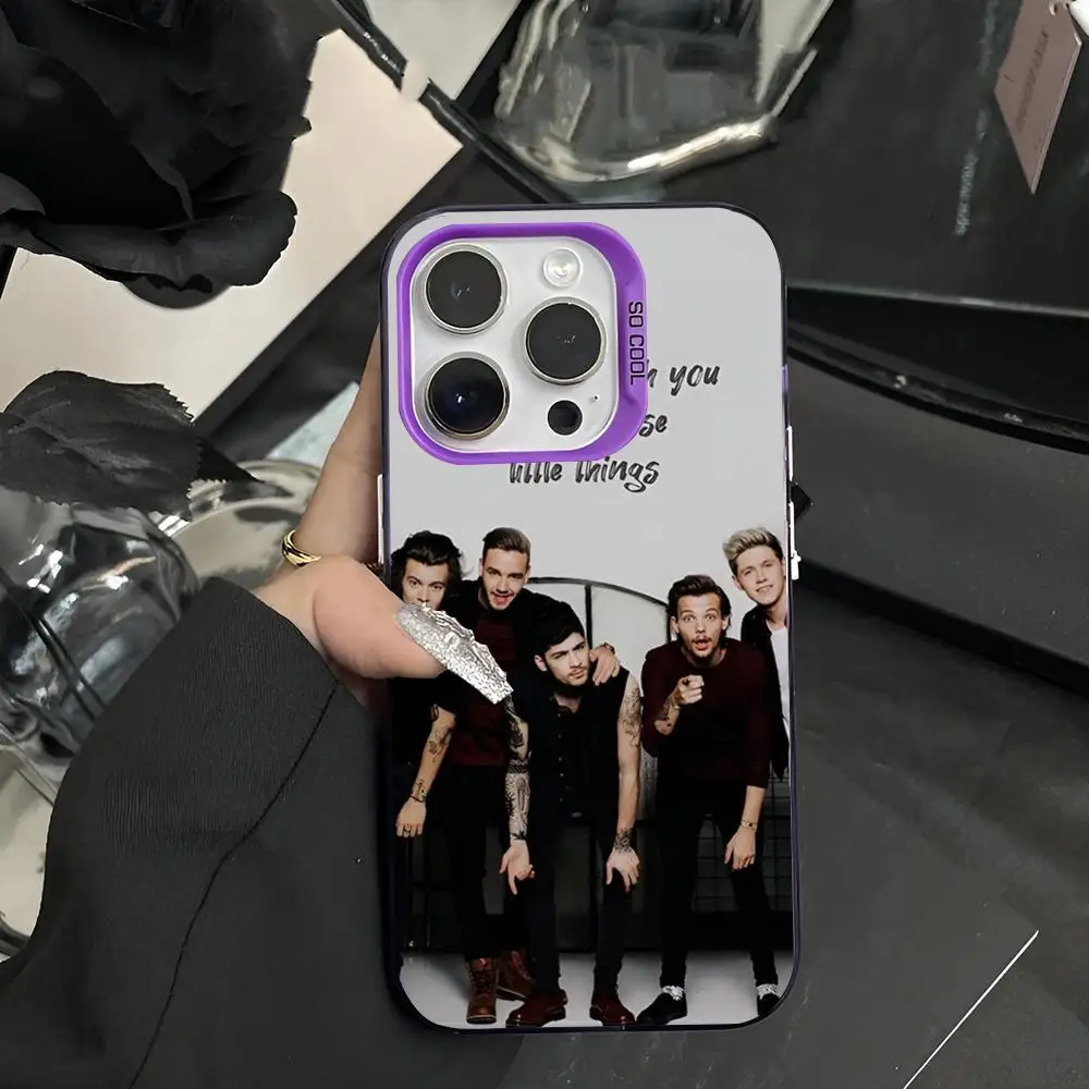 One Direction Five People Who Always Love Music Phone Case 2024 IMD Case For IPhone 16 15 Pro XR XS 7 8 Plus SE2024 Shockproof C