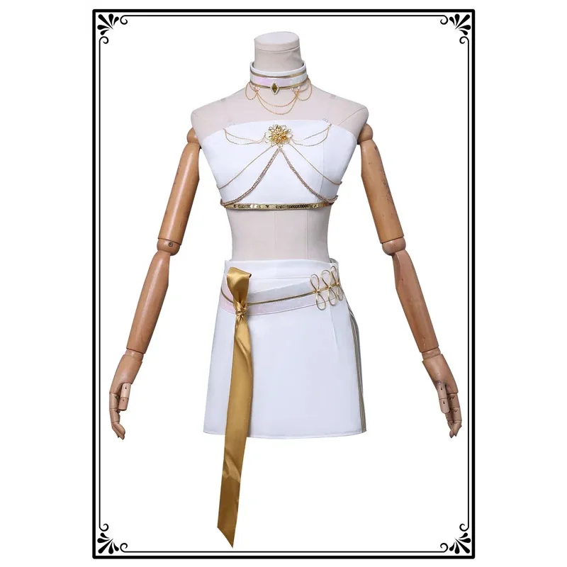 

Новинка 2024 года, аниме KPop Demon Cos Hunters Superstar Mira, карнавальный костюм, парик, групповой костюм для девочек, женский костюм на Хэллоуин, ролевая игра, маскировка