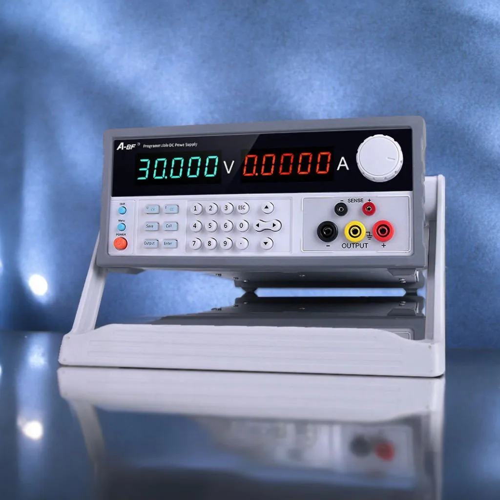 A-BF Fonte de alimentação programável DC, SS-L3010SPD +, baixo controle do programa Ripple, 30V, 150V, 10A, 6 bits