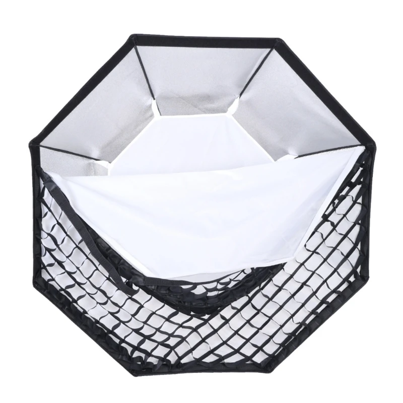 Softbox octogonal extensible nailon para estudio 55-140cm - imagen 3