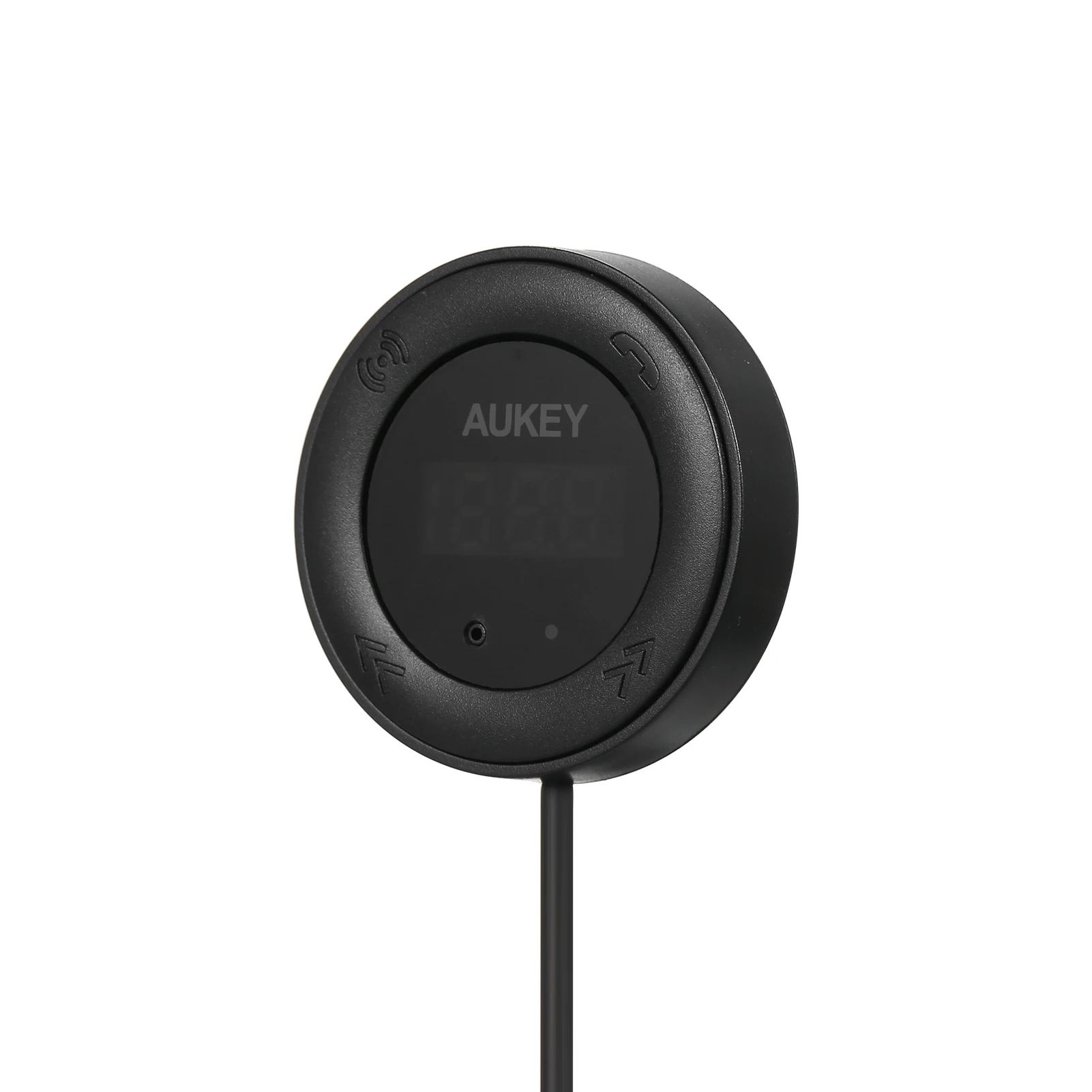 AUKEY F4P In-Car Wireless FM Transmitter A2DP/ AVRCP/ HSP/ HFP Car Audio BT Transmission Device for All Smartphone Audio Players