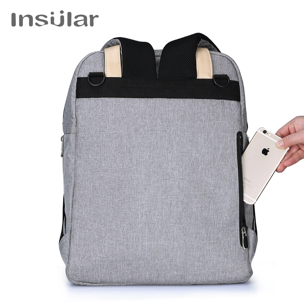 Insular Baby Bag Fashion Nappy Bag Large Diaper Bag Backpack Baby Organizer Maternity Bag For Mother Handbag Baby Nappy Backpack