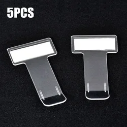 2/5/10Pcs Universal Car Parking Ticket Clip Windshield Sticker Ticket Holder Card Bill Stand Organizer Auto Interior Accessories