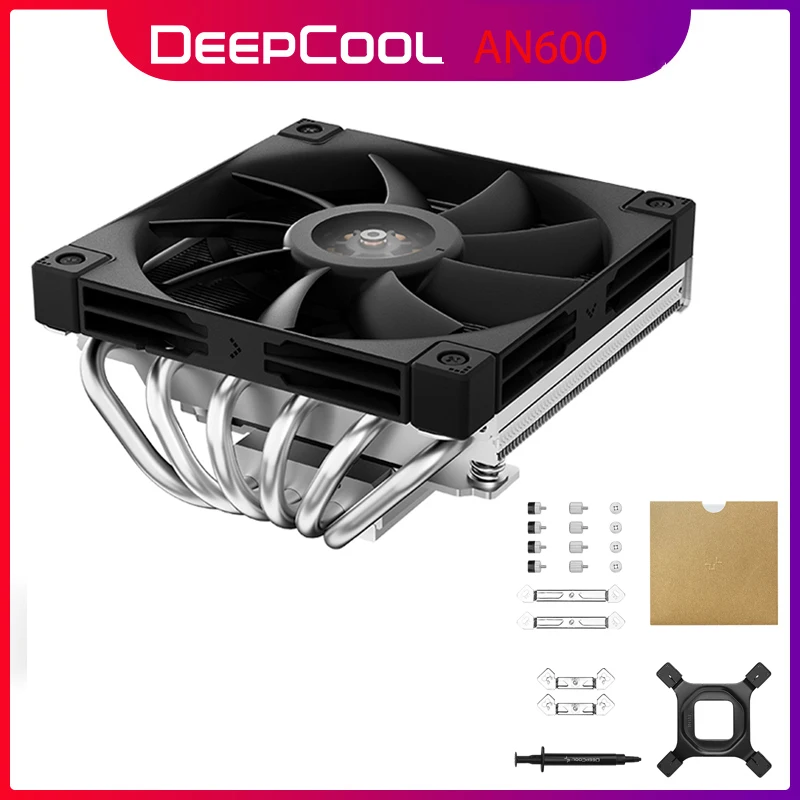 

Deepcool AN600 Cpu Cooler Computer CPU Heat Sink TDP 180W Air Cooler For Intel LGA1700/1200/1151/1150/1155 AMD AM5/AM4