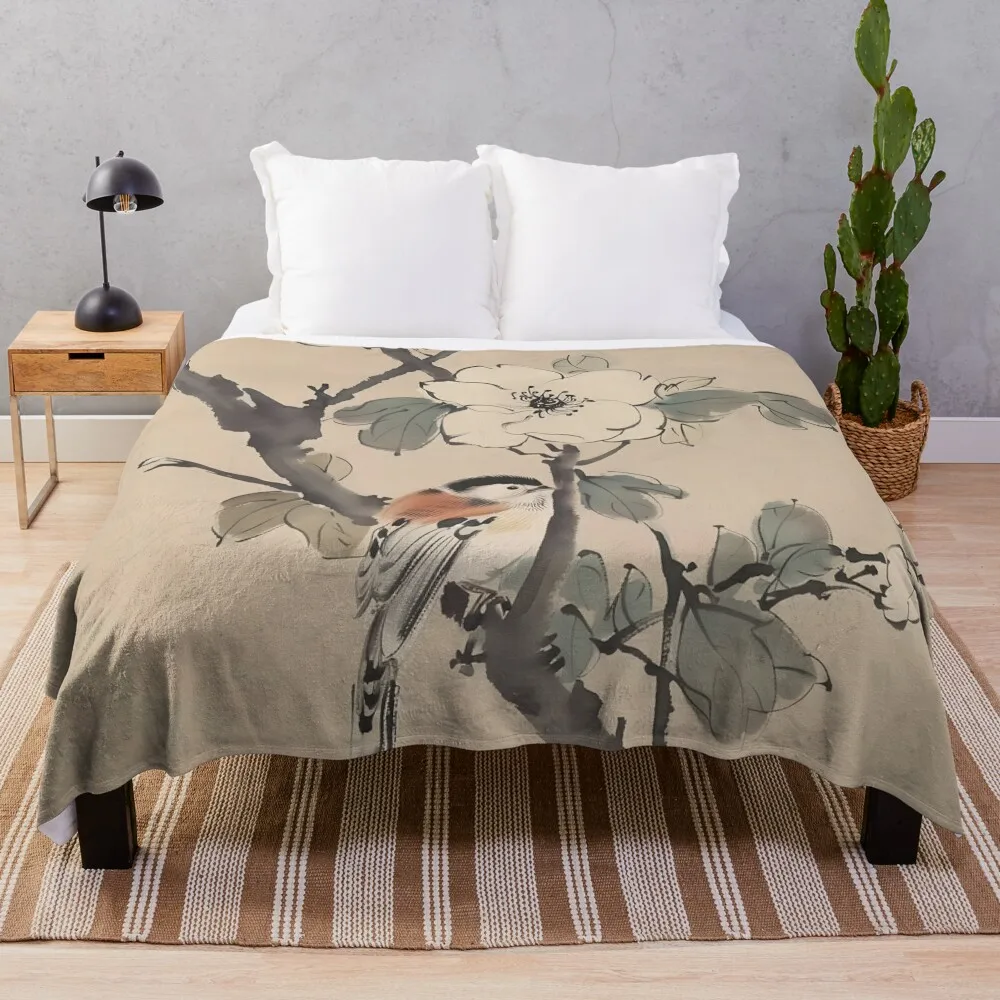 

Japanese art #7 Throw Blanket Decorative Sofas valentine gift ideas Decorative Sofa for sofa Blankets
