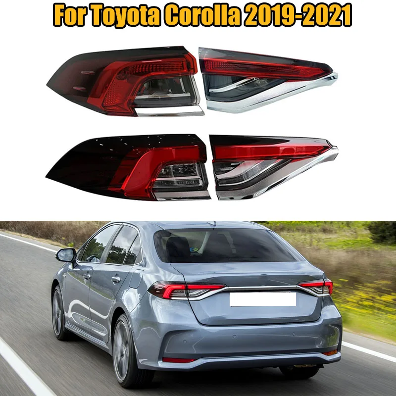 Car Rear Tail Light Signal Brake Lamp Tail Lamp Car Accessories For Toyota Corolla 2019 2020 2021 2022