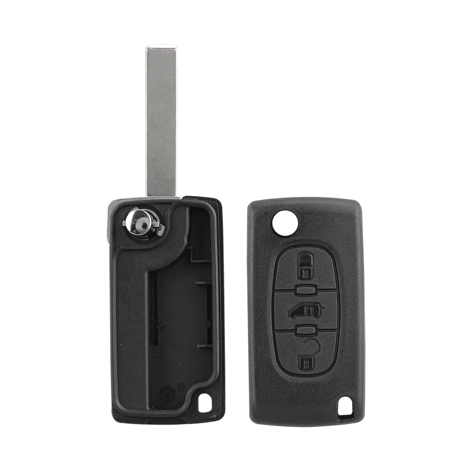 Чехол для дистанционного брелока с 3 кнопками для Peugeot Expert Citroen Dispatch Fiat Scudo Toyota ProAce Van CE0523 HU83 Blade