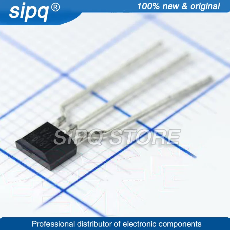 10PCS/LOT AH1809-P-A AH1809 SIP-3 HALL SWITCHES  Brand New Original In Stock Authentic Product IC