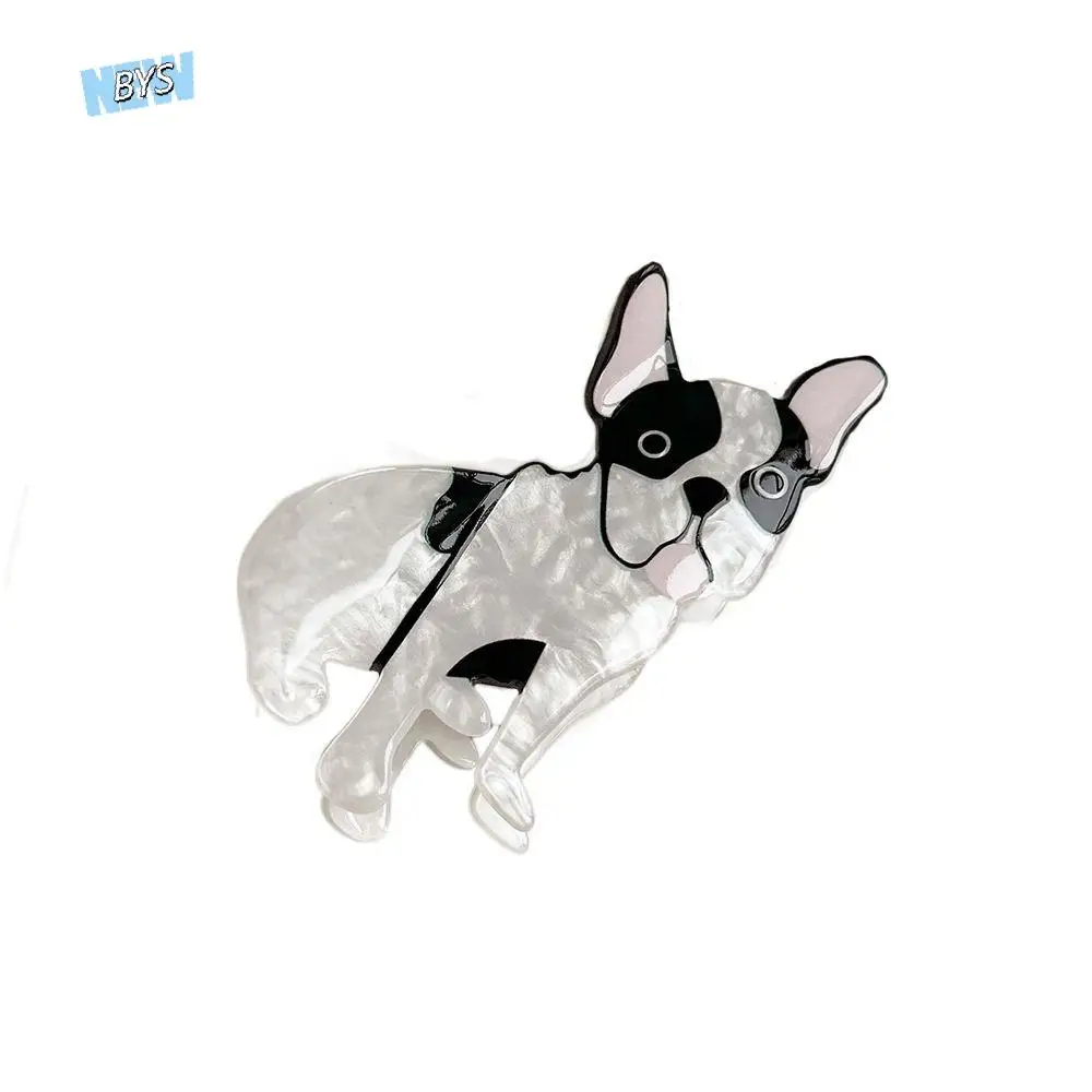 

Cute Bulldog Animal Dog Hair Claw Cartoon Corgi Dog Puppy Hair Clip Animal Shark Clip Women Headwear Girl
