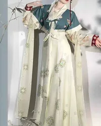 Chinese Hanfu Dress Women Carnival Halloween Cosplay Costume Party Outfit Ancient Traditional Vintage Tang Dynasty Hanfu Dress