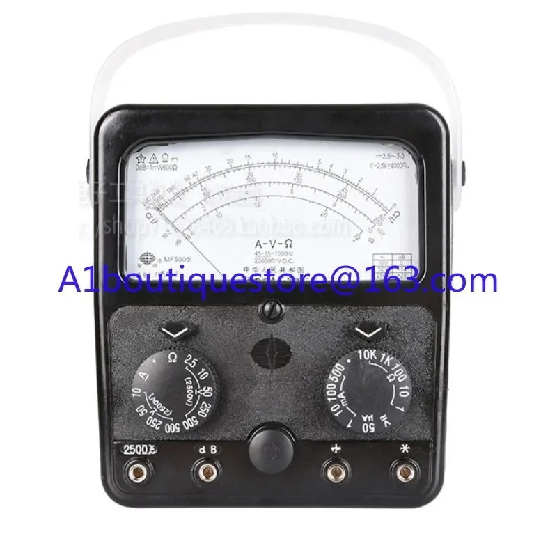 Meter Inner Magnetic Outer Magnetic 2500V Pointer Multimeter MF500 High-precision Mechanical Pointer