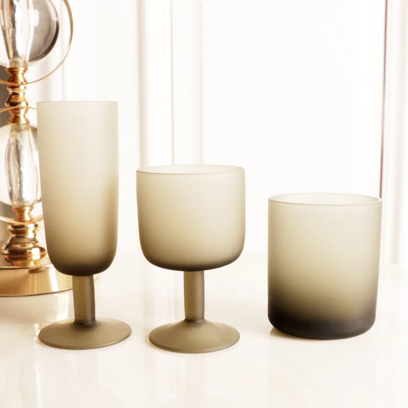 

Frosted glass online celebrity high-value water glass ins simple Nordic wind glass for men and women's household