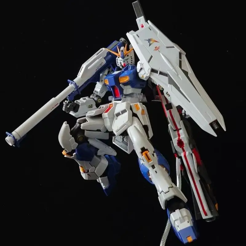 RG 1/144 Fukuoka Nu Gundam كامل المفاصل القابلة للتطبيق المفاجئة صالح أطقم منمذجة عالية التفاصيل الجمعية عمل الشكل سطح المكتب جمع حلية