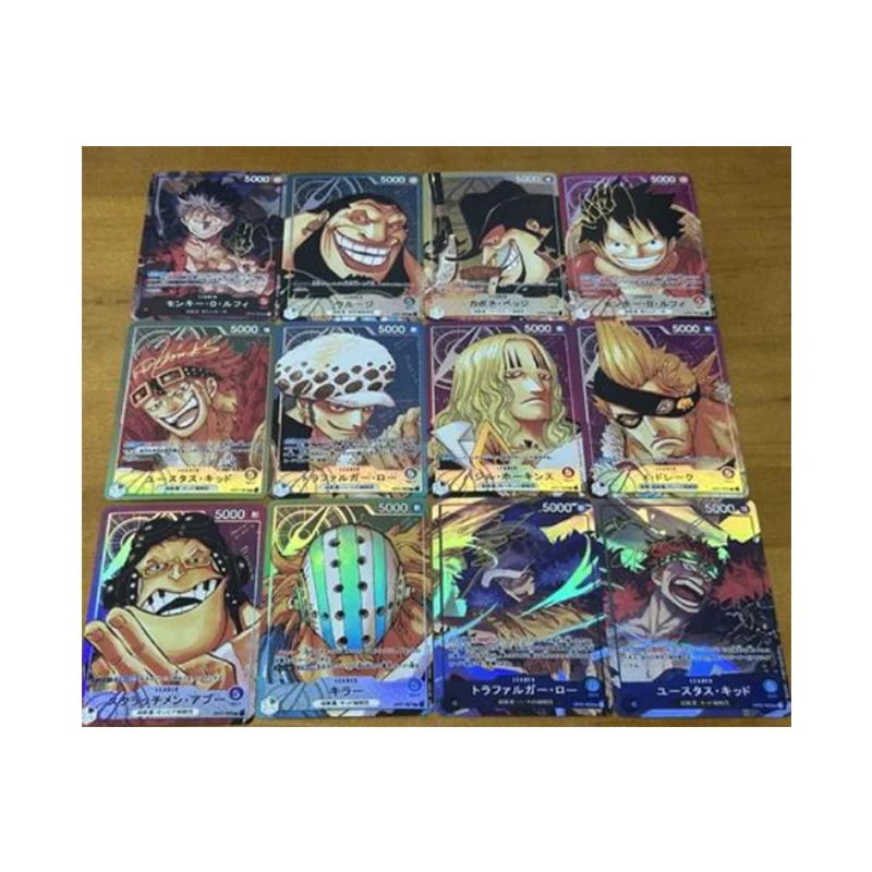 การ์ดสะสมชุดวันพีซทำเอง DIY โรโรโนอา โซโล มังกี้ ดี ลูฟี่ เนเฟอร์ทารี ดี วีวี่ นามิ ของเล่นสะสม ของขวัญ