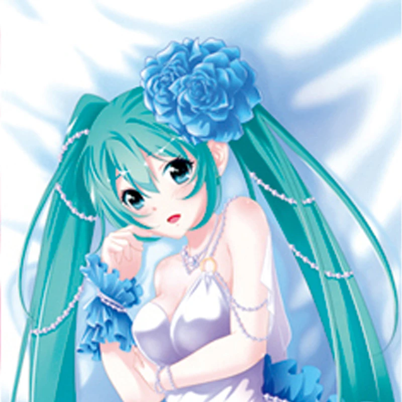 

Dakimakura Anime Beautiful Girl 2 Side Printed Hugging Pillowcase Cushion Bedding Decor Pillow Cover