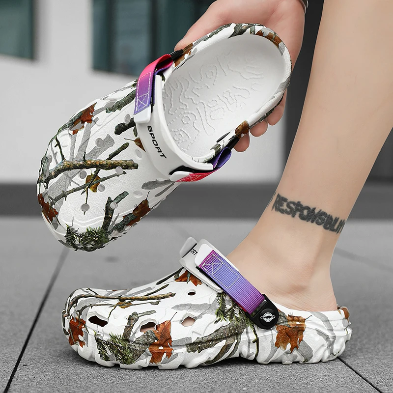 Lightweight EVA Clog Shoes Unisex Slip On Slippers Quick Dry Breathable Garden Clogs for Men Women Indoor Outdoor Beach Sandals