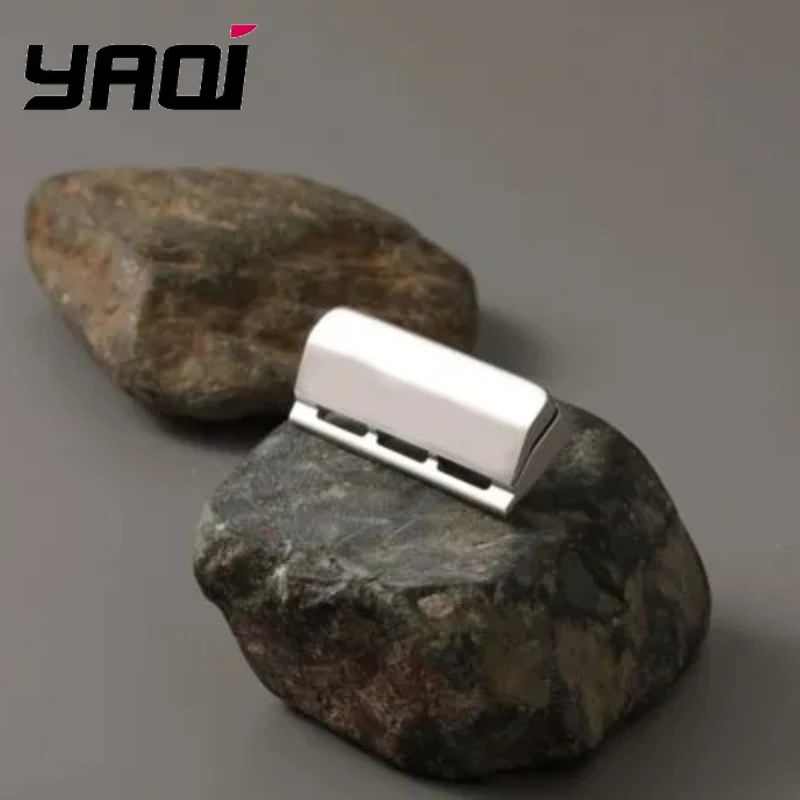 YAQI Tachi Stainless Steel Single Edge Polished Professional Safety Razor Head 1.0mm Gap（32g）