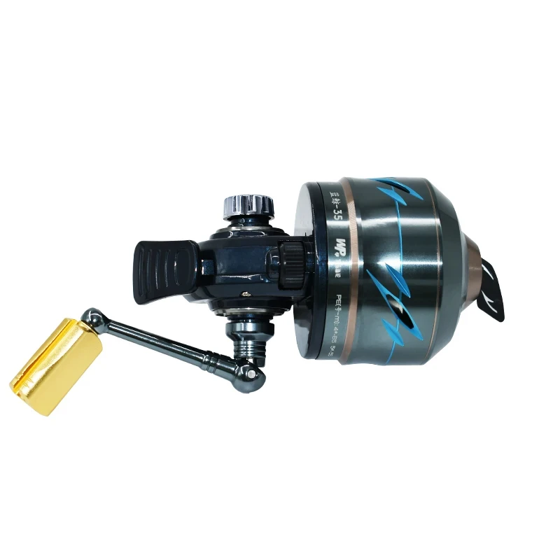 Imagem -06 - Pesca Reel com Braços Intercambiáveis Slingshot Fish Spinning Mão Roda Metal Fechado Linha Roda Esquerda e Direita Rocker Arms Mais 1bb