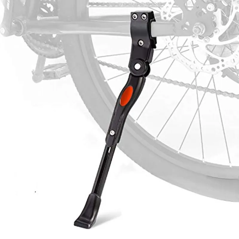 Mountainbike-Seitenständer aus Aluminiumlegierung, Robuster Verstellbarer Fahrrad-Seitenständer, Einfach zu Installierender Fahrrad-Parkständer