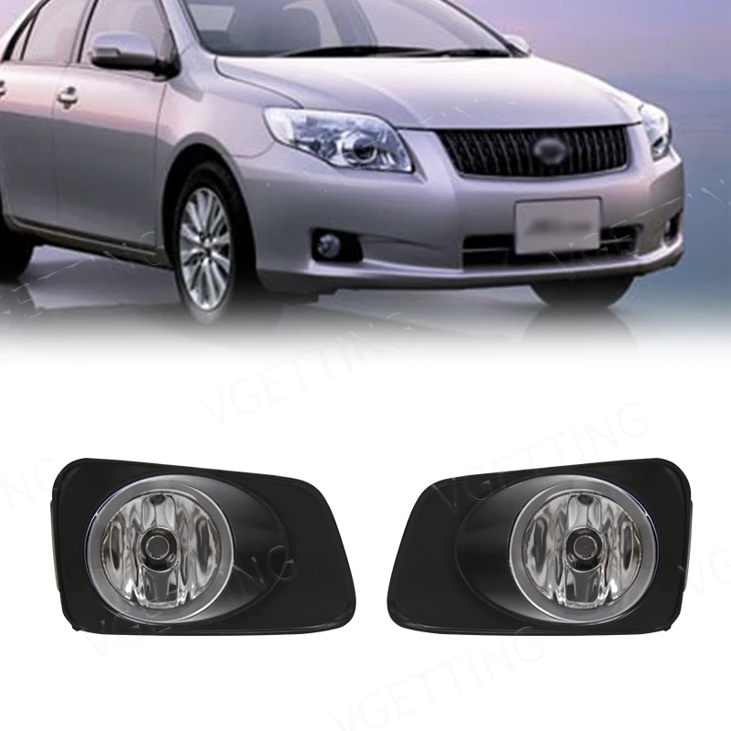 For Toyota Corolla Fielder Axio 2007 Led Fog Lights Japan Type Bumper Driving Lamp White Yellow DRL Daytime Running Daylights