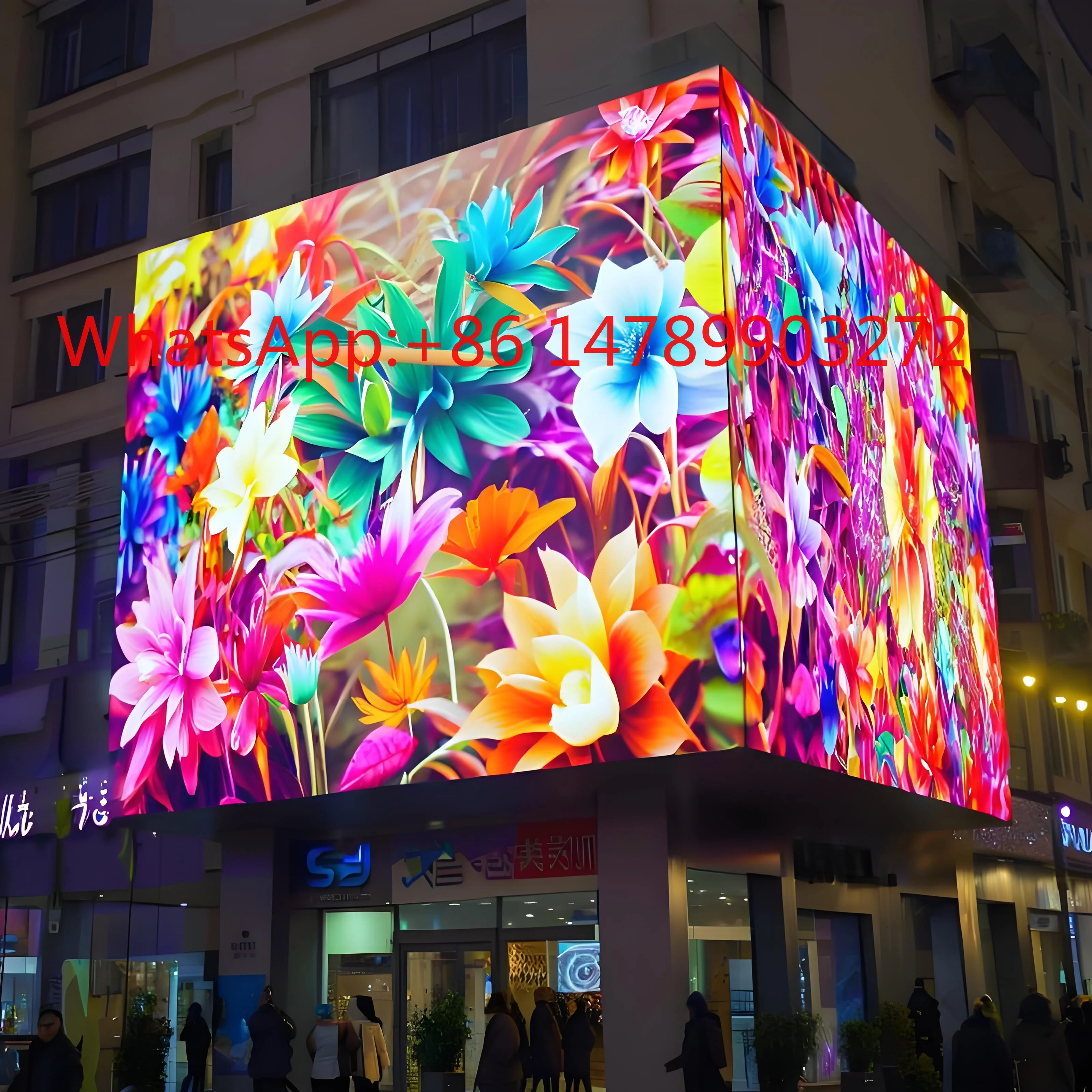 P5 IP65 Waterproof Outdoor LED Panel High Definition Elevator Commercial Advertising Screen
