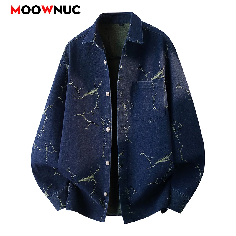 

Men's Clothing Men's Casual Blouse Fashion Shirts Spring Autumn Streetwear Korean Streetdress Hombre Male Clothing Shirt Men