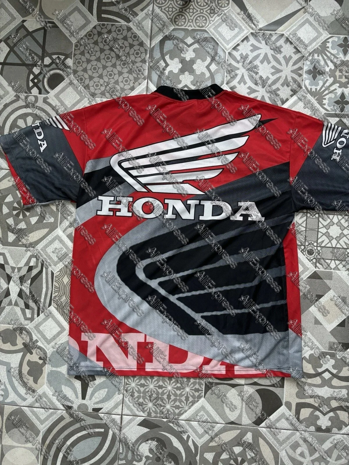 

2025 New Men Honda HRC Racing Tshirt Quick-Drying Locomotive Style Sports Casual Short-Sleeve Men Women Motorcycle Top Clothing