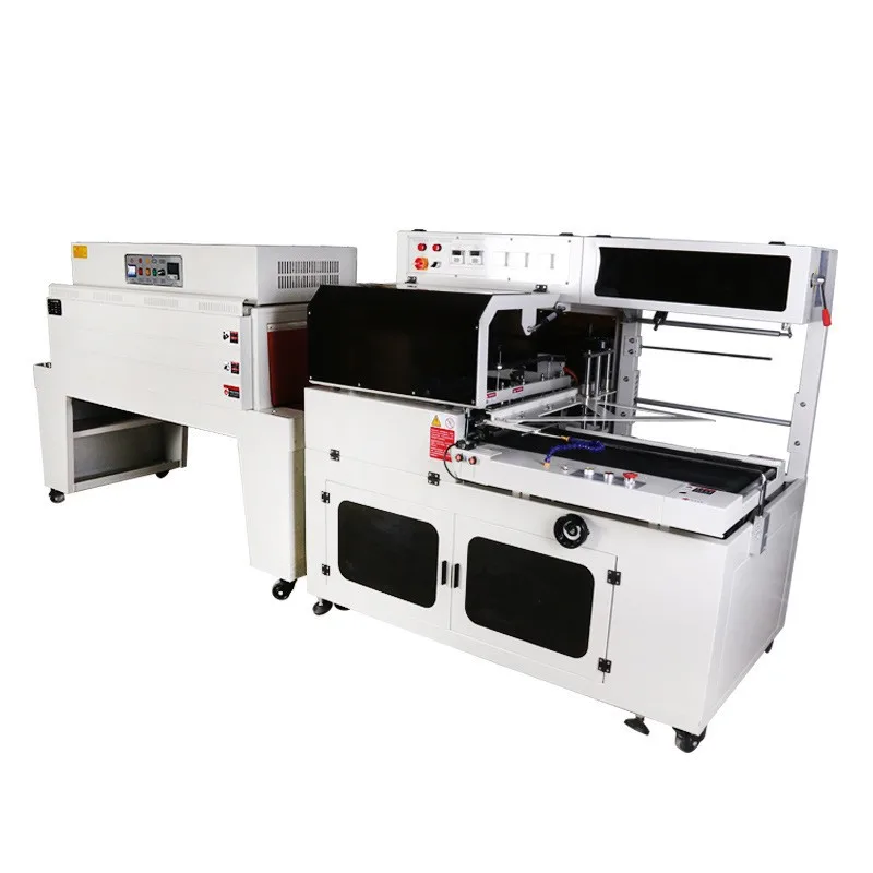 

heat shrinkable film packaging machine Large film cover machine Sealing and cutting machine Tableware box