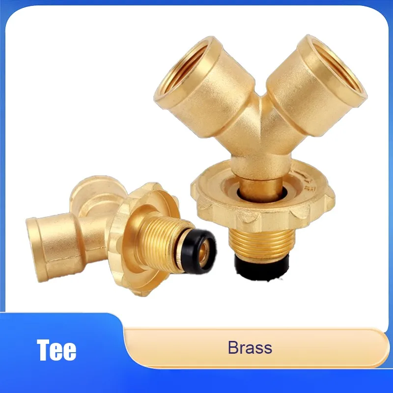 

Gas Tank Three-Way Valve One-Division Two-Way Liquefied Gas Stove Gas Cylinder Connection Switch Valve Split Connector
