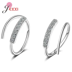 New Special Design Women 925 Sterling Silver Jewelry Accessory Hoop Earrings For Birthday/ Wedding/Engagement Party Jewelry