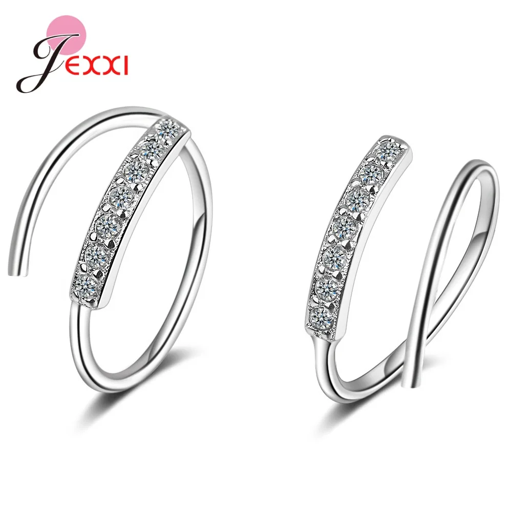 New Special Design Women 925 Sterling Silver Jewelry Accessory Hoop Earrings For Birthday/ Wedding/Engagement Party Jewelry