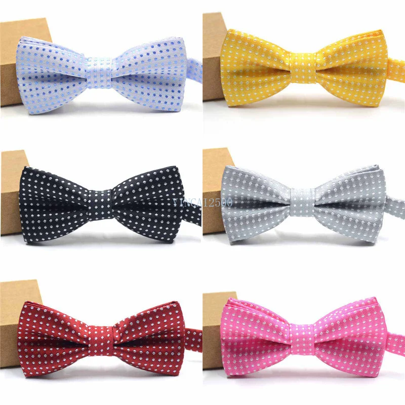Bowtie Bow Tie Polka Bowknot Children Butterfly Kids Accessories Gift Christmas Boys Baby Girls Business MJ42