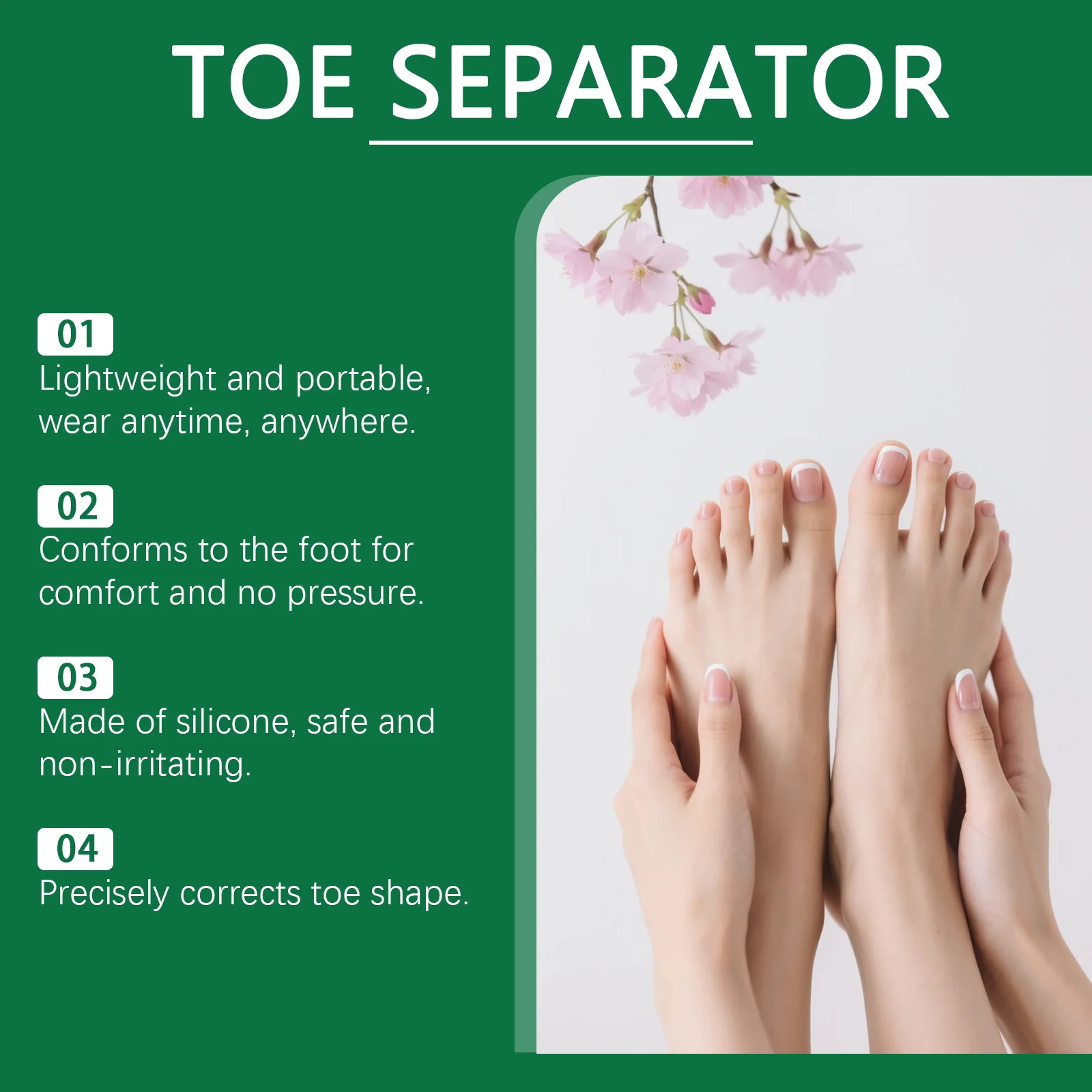 Siliconen Tenen Separator Vinger Voetverzorging Protector Gel Teen Orthopedische Bunion Hallux Valgus Corrector Tenen Spalk Stijltang