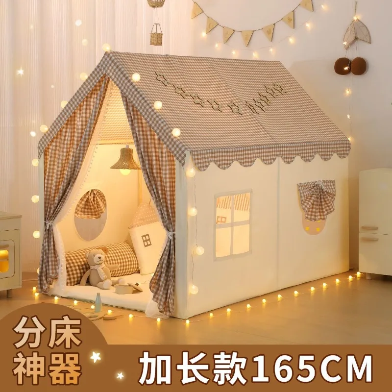 Large Children's Tent Indoor Girl Separate Bed Artifact Princess Small Tent Baby Sleeping Secret Base Toy