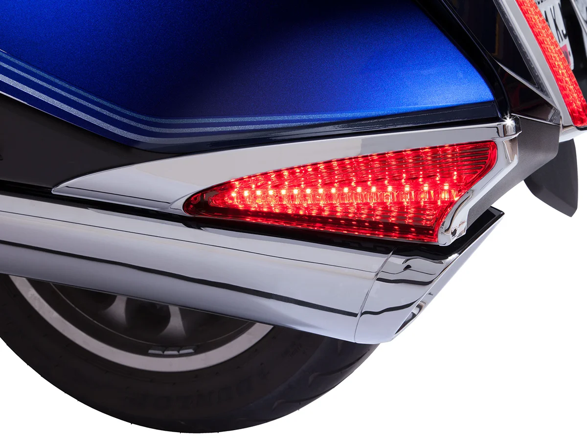 Motorcycle saddle LED light cover, for Honda Jinyi GL 1800 F6B 2018 2019 2020 2021, GL1800 tail lights