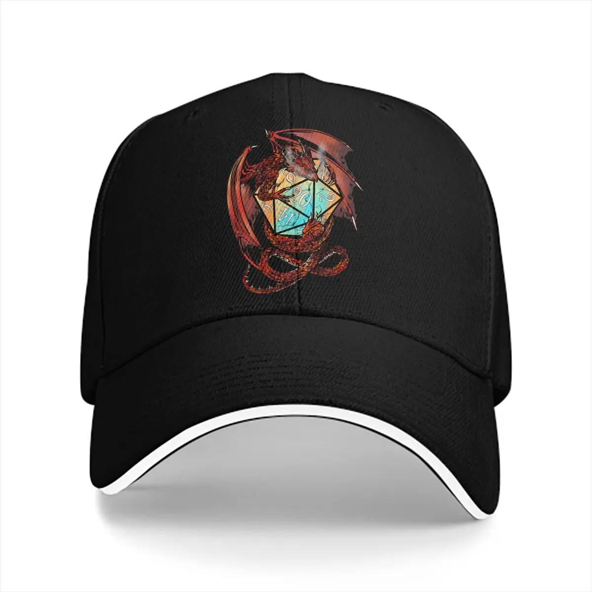 

Pure Color Dad Hats Dice Casual Hat Sun Visor Caps Dragon Of The West Peaked Cap