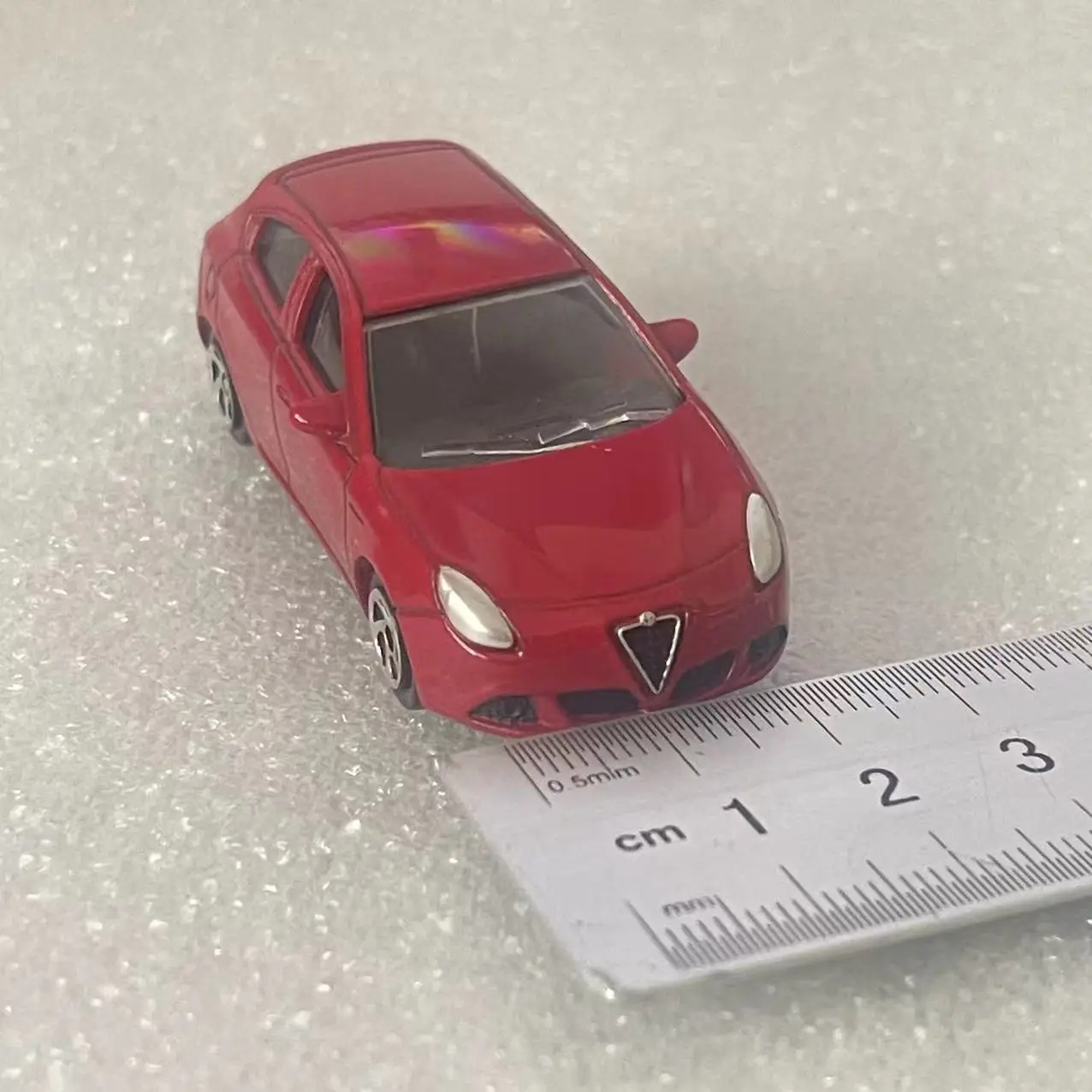 Paint Defect 1/64 Small Scale Alfa Romeo Giulietta Alloy