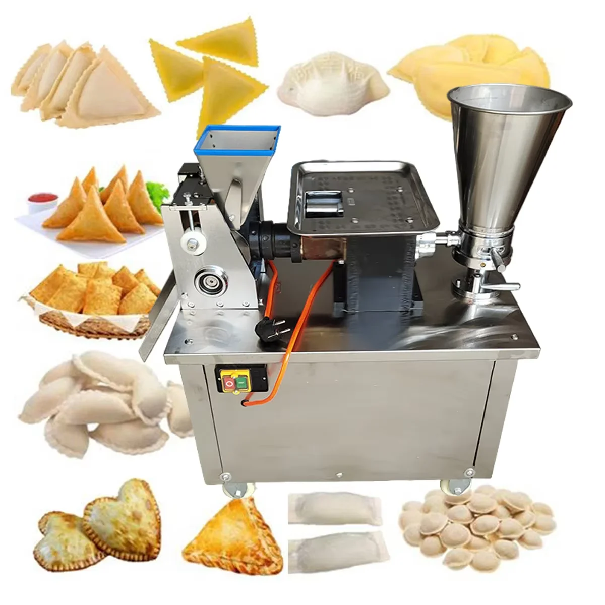 Small mini Automatic Electrical Tortellini Samosa Dumpling maker modeling Machine Empanadas Sambosa Making Machine