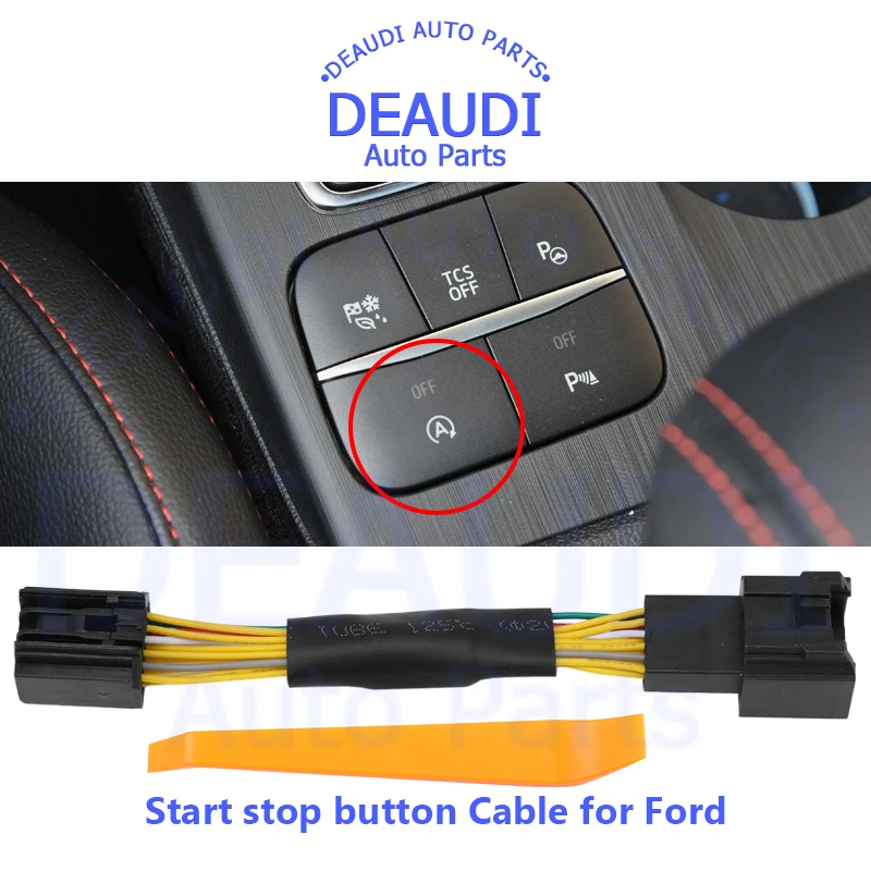 

For Ford Focus For New Kuga Automatic Start Stop Canceller Engine System Off Device Control Eliminator Cable