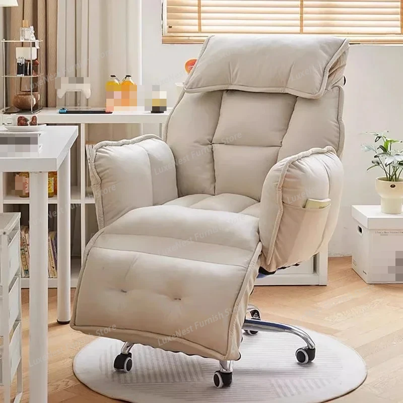 

Офисное кресло-трон Study Playseat, вращающееся, для макияжа, роскошное, для гостиной, в скандинавском стиле, портативное, для салона, мебель