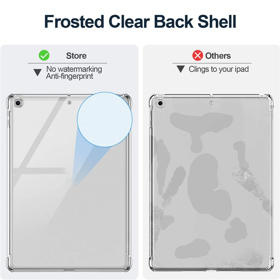 Klare Hülle für Ipad Pro 11 12,9 10,5 9,7 9. Generation mit Stifthalter-Abdeckung Ipad Mini 6 Air 5 4 3 2 1 10. 8 7 5 Tpu-Hülle – Detail 5