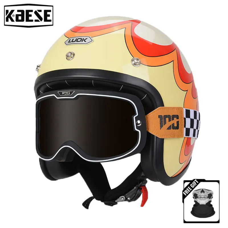 

DOT Open Face Helmet for Motorcycle Helmets Half Face Safety Motorbike Scooter Casco Moto Capacetes Helmets Cascos Para Motos